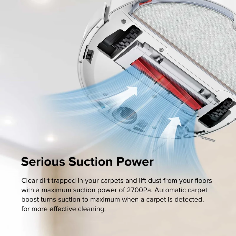 Roborock Q7+ Robot Vacumm with Auto-Empty Dock Pure