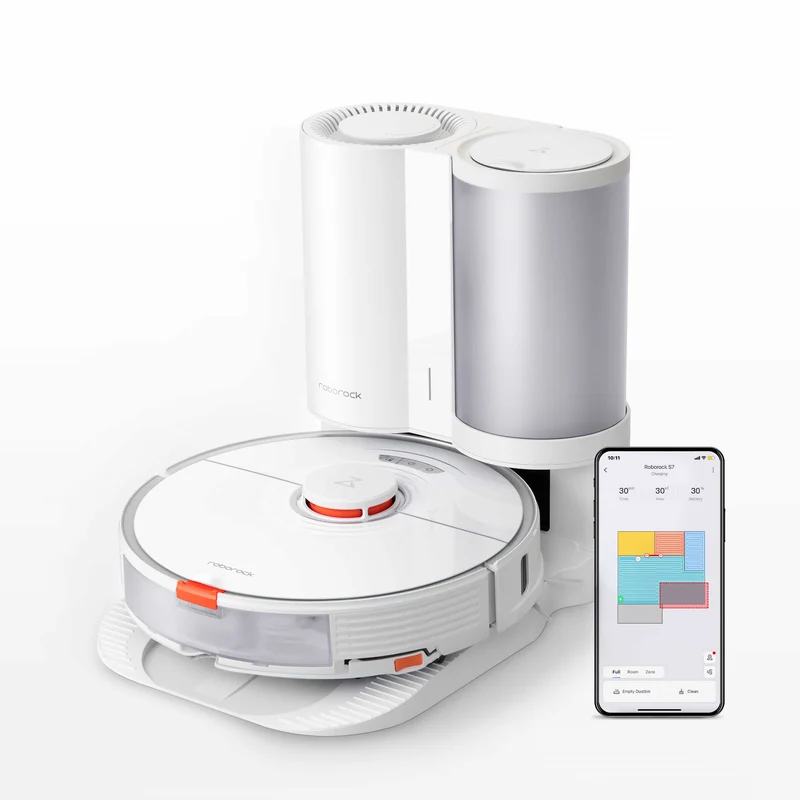 Roborock S7+ Robot Vacuum with Auto-Empty Dock