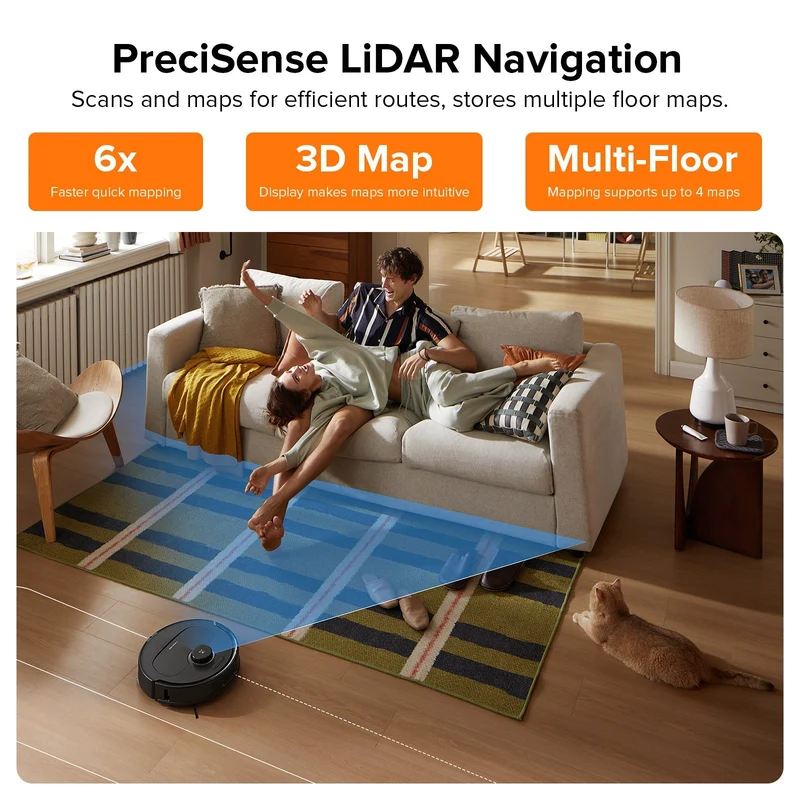 Roborock Qrevo Plus Robot Vacuum with Multifunctional Dock