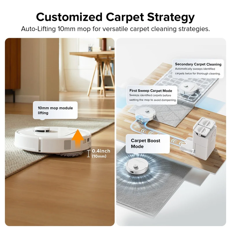 Roborock Qrevo Plus Robot Vacuum with Multifunctional Dock