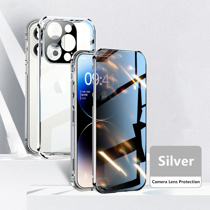 Anti-Peep Privacy Magnetic Adsorption Case for iPhone