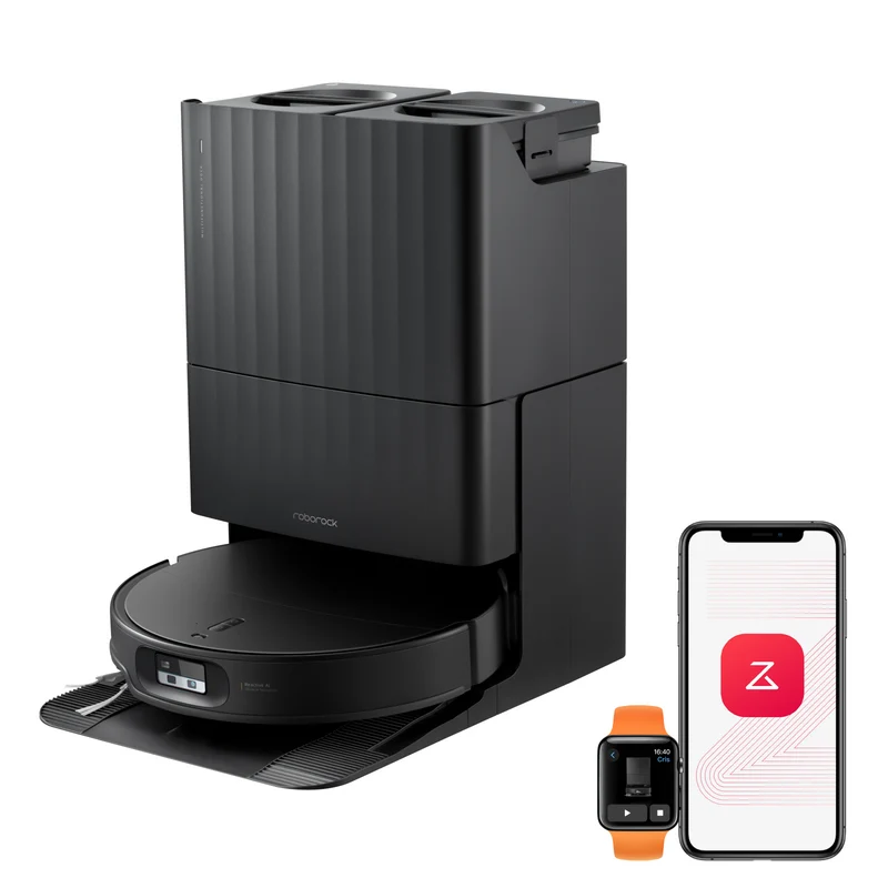 Roborock Qrevo Edge 2 - Aspirazione HyperForce da 25.000 Pa e doppio sistema anti-groviglio