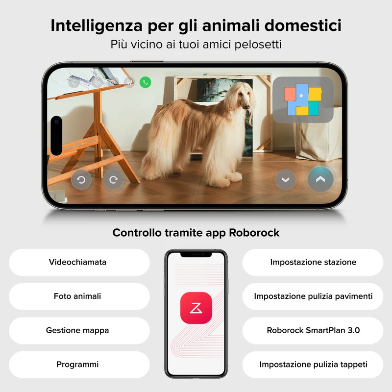 Roborock Qrevo Curv 2 Pro Robot Aspirapolvere con stazione multifunzionale 3.0