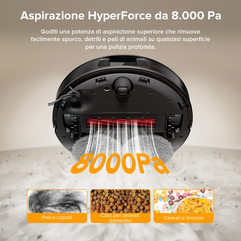 Roborock-QV 35A Set Robot Aspirapolvere – Upgrade del Qrevo S