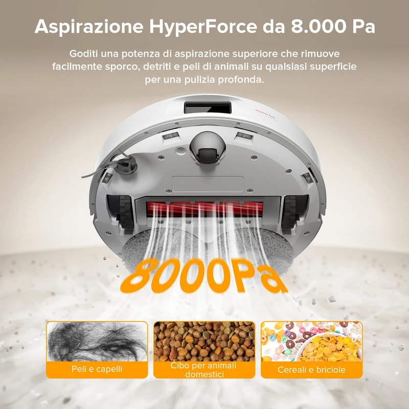 Roborock-QV 35A Set Robot Aspirapolvere – Upgrade del Qrevo S