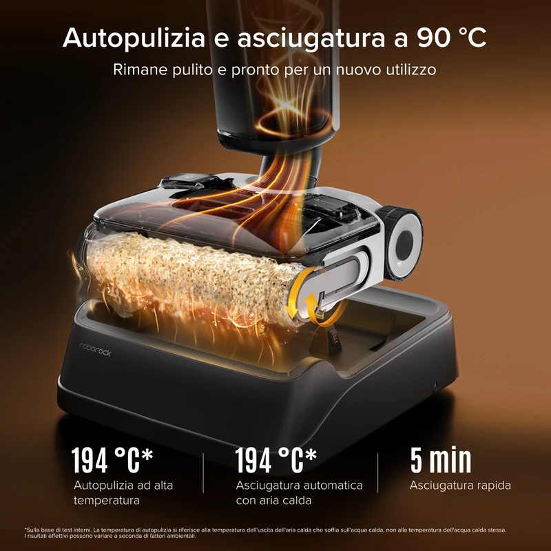 Roborock F25 ACE Combo 5-in-1 aspirapolvere per umido e secco