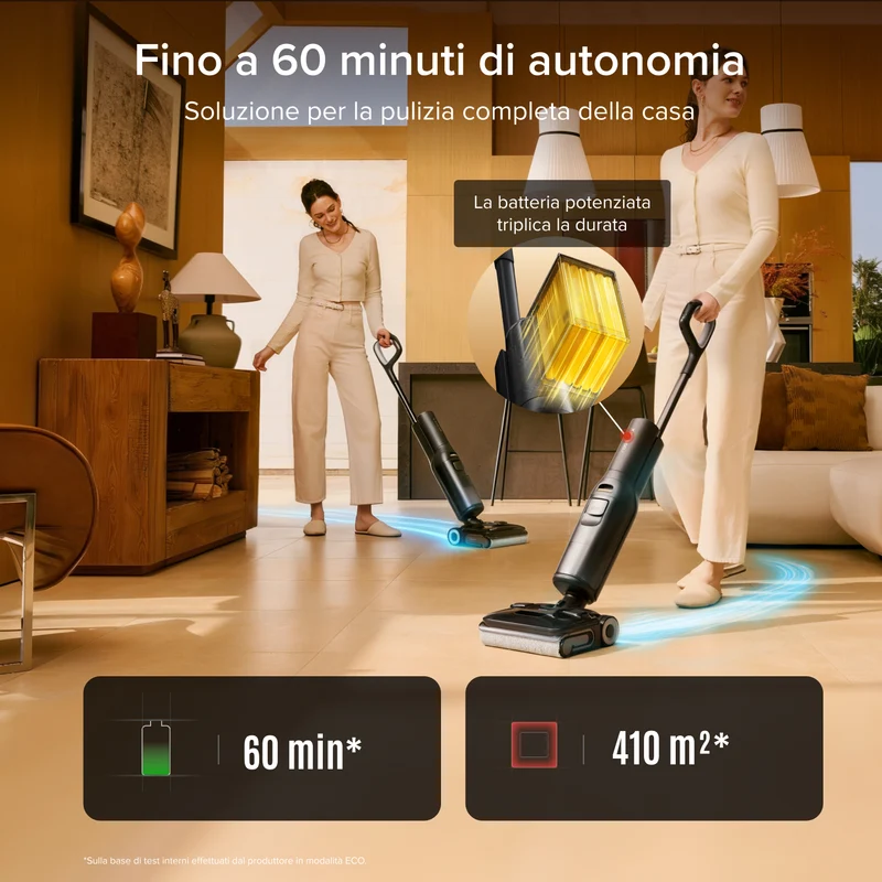 Roborock F25 ACE Combo 5-in-1 aspirapolvere per umido e secco