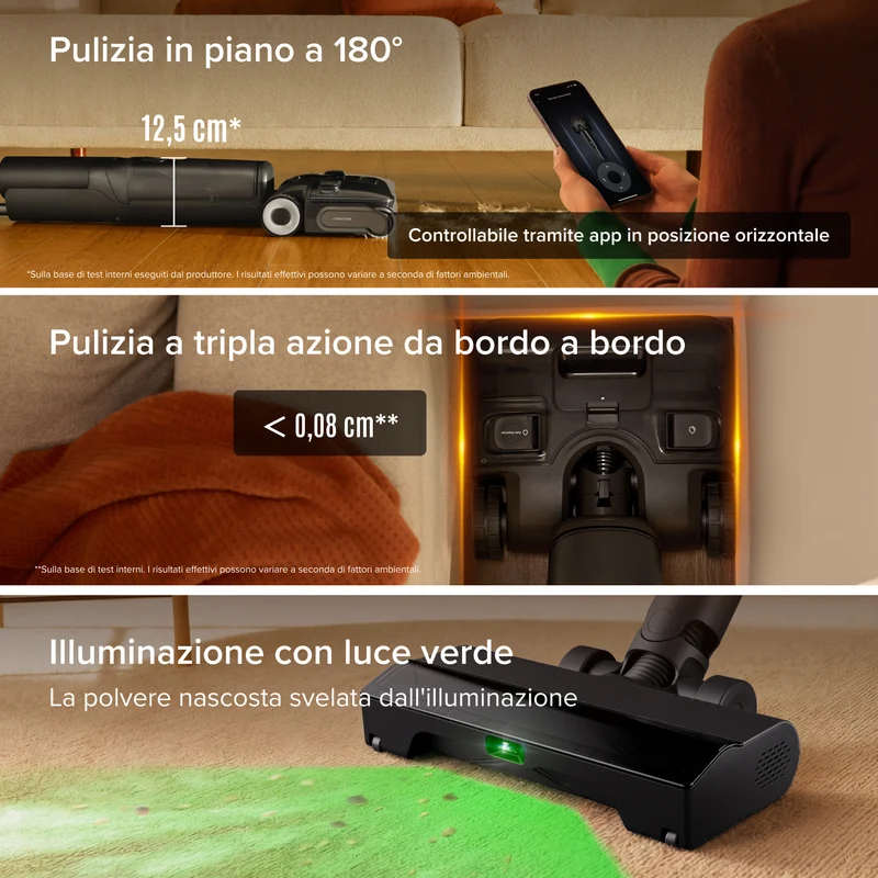 Roborock F25 ACE Combo 5-in-1 aspirapolvere per umido e secco