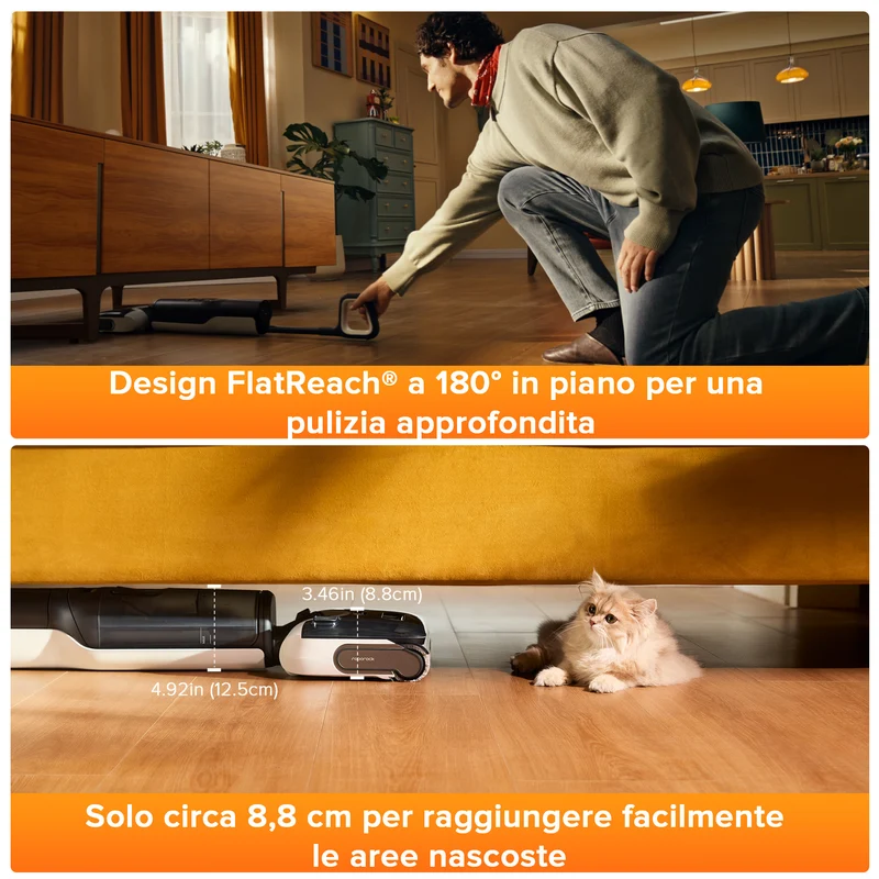 Roborock F25 LT aspirapolvere per umido e secco