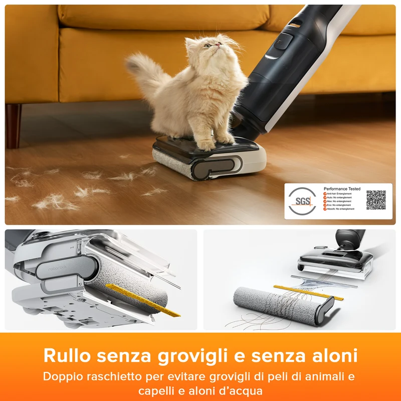 Roborock F25 LT aspirapolvere per umido e secco