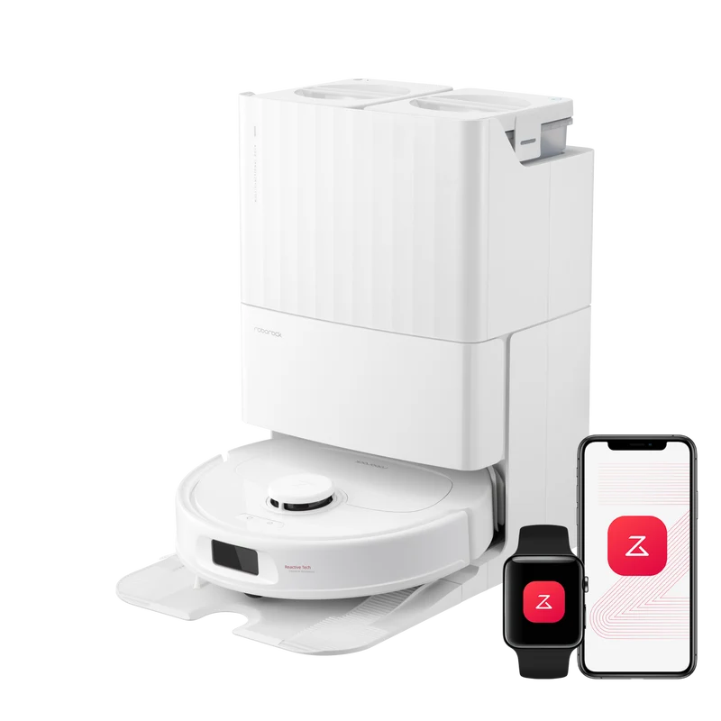 Robot aspirapolvere Roborock Qrevo S con stazione multifunzionale