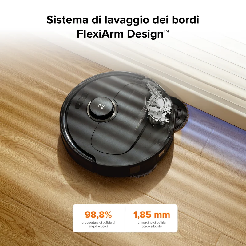 Robot aspirapolvere Roborock Qrevo Pro con stazione multifunzionale 2.0