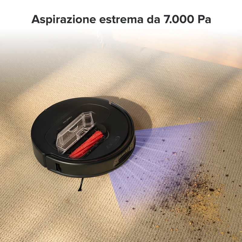 Robot aspirapolvere Roborock Qrevo Pro con stazione multifunzionale 2.0