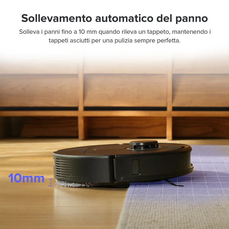 Robot aspirapolvere Roborock Qrevo Pro con stazione multifunzionale 2.0