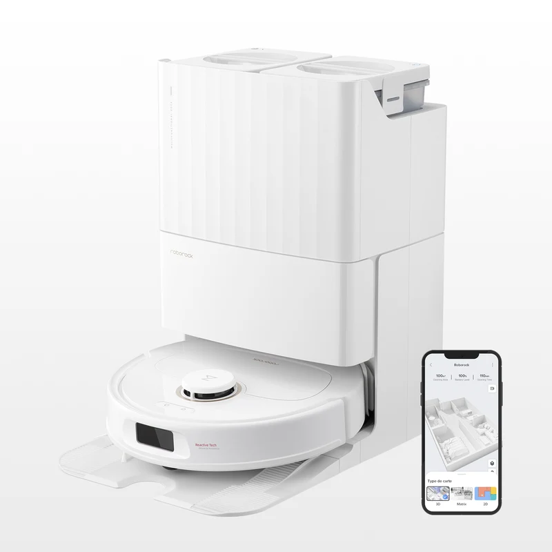 Robot aspirapolvere Roborock Qrevo Pro con stazione multifunzionale 2.0