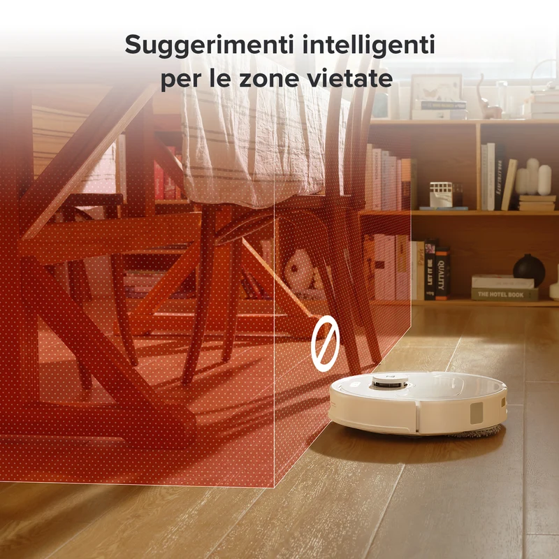 Robot aspirapolvere Roborock Qrevo Pro con stazione multifunzionale 2.0