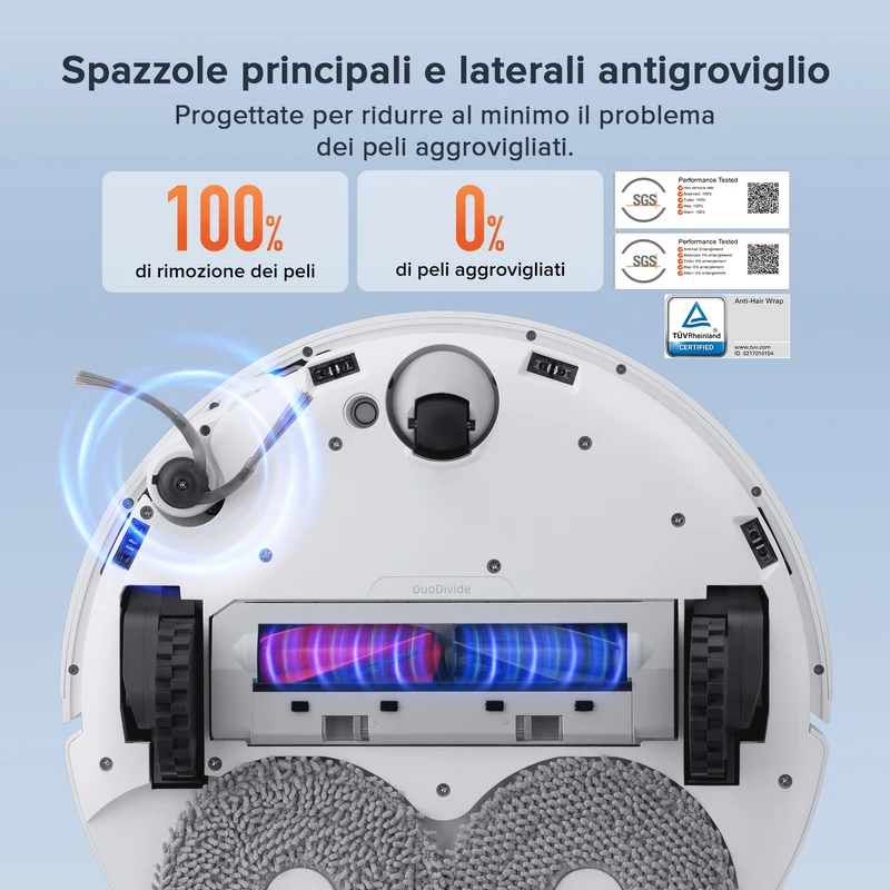 Roborock Qrevo Curv S5X Ricondizionato – 90% come nuovo