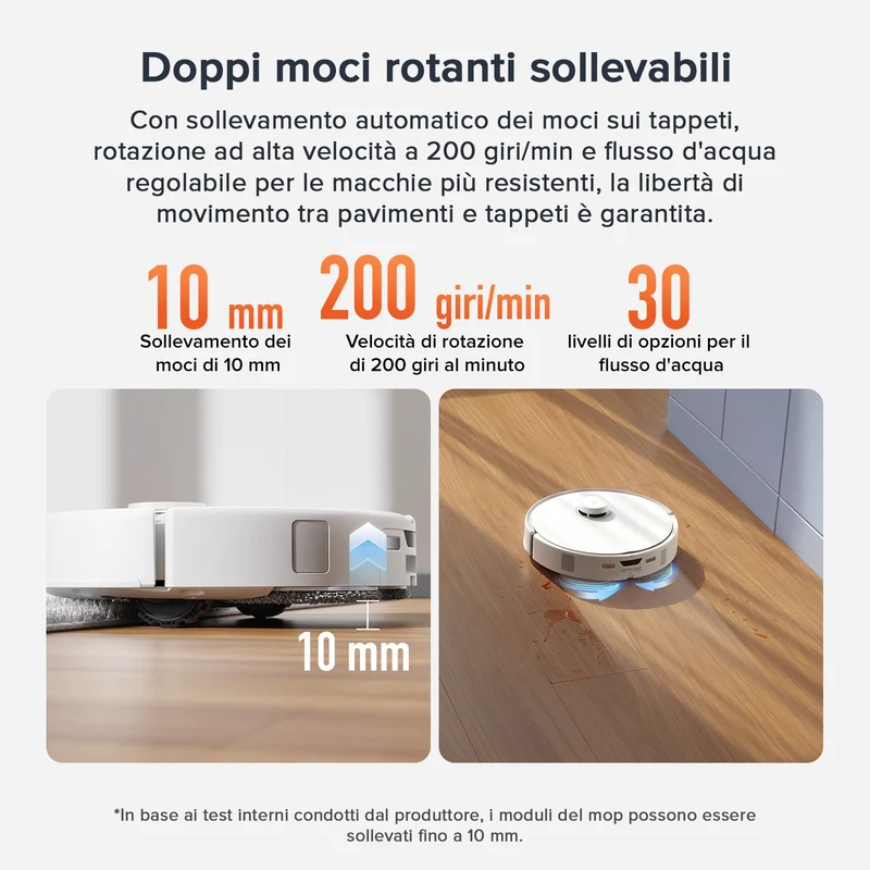 Roborock Qrevo Curv S5X Ricondizionato – 90% come nuovo