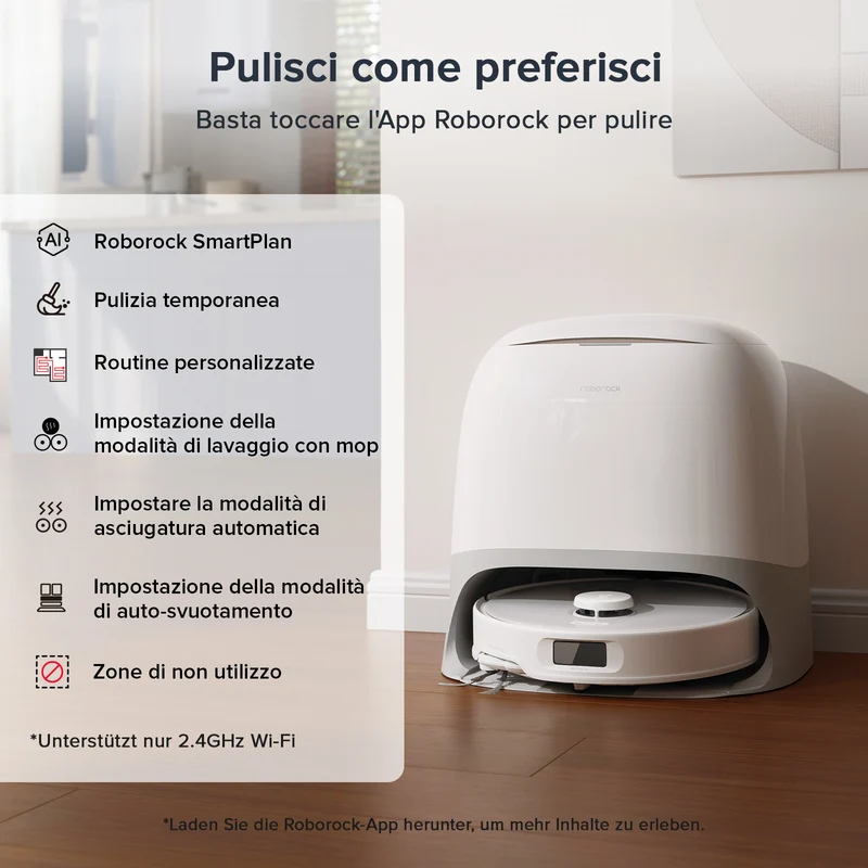 Roborock Qrevo Curv S5X Ricondizionato – 90% come nuovo