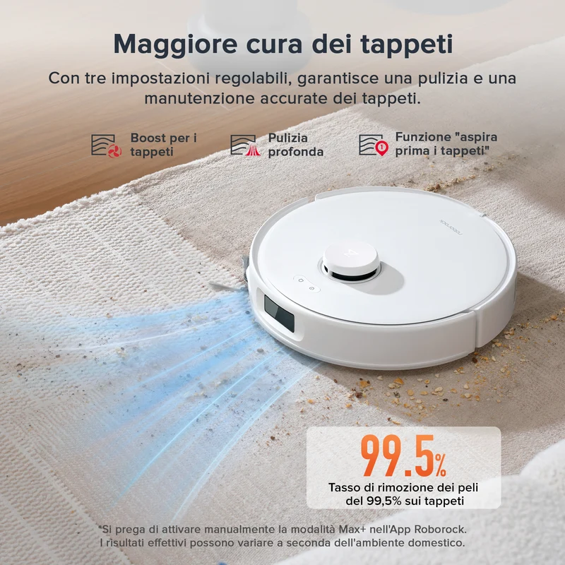 Roborock Qrevo Curv S5X Ricondizionato – 90% come nuovo
