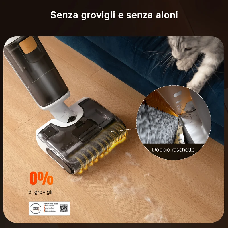 Roborock F25 GT aspirapolvere per umido e secco