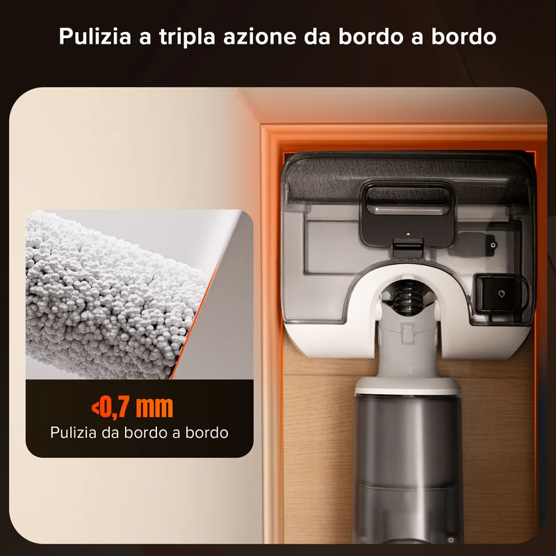 Roborock F25 GT aspirapolvere per umido e secco