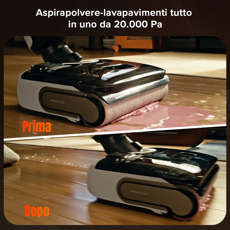 Roborock F25 GT aspirapolvere per umido e secco