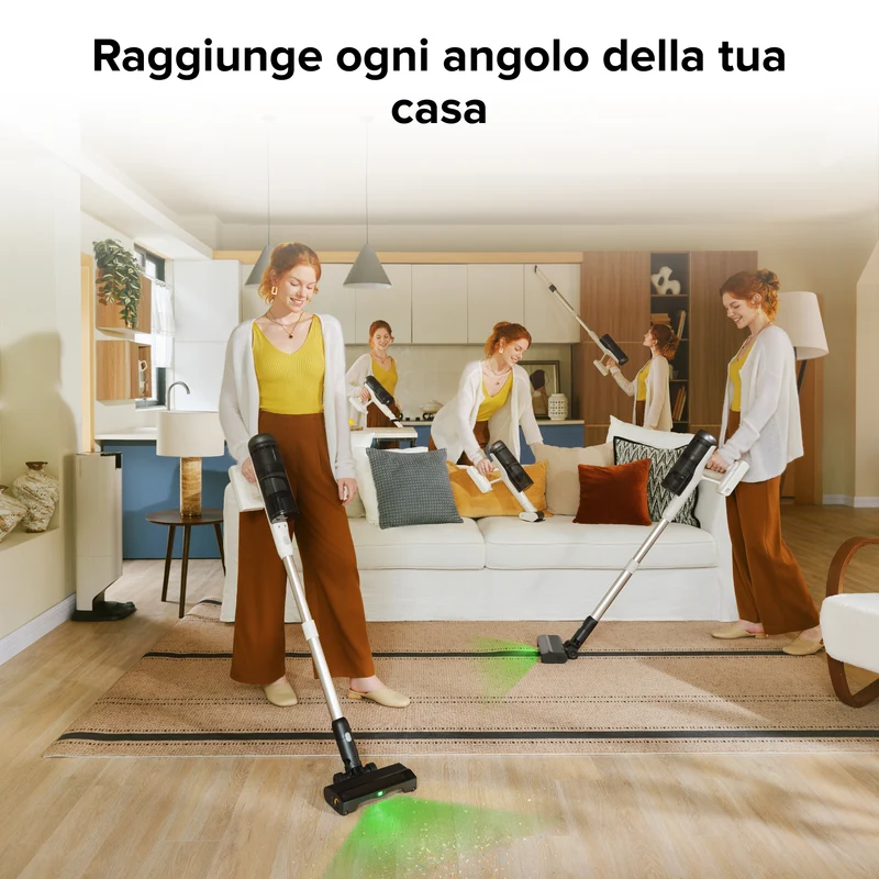 Batteria agli ioni di litio Roborock a 8 celle (2500 mAh) per H60 Hub Pro / H60 Pro – Alta capacità per un’autonomia prolungata, compatibile con aspirapolvere senza filo