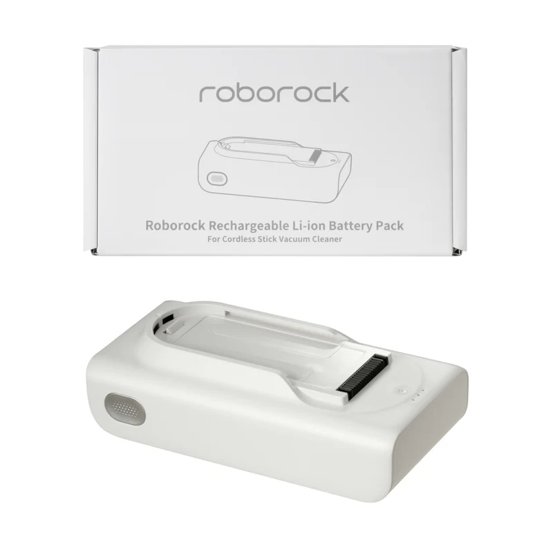 Batteria agli ioni di litio Roborock a 8 celle (2500 mAh) per H60 Hub Pro / H60 Pro – Alta capacità per un’autonomia prolungata, compatibile con aspirapolvere senza filo