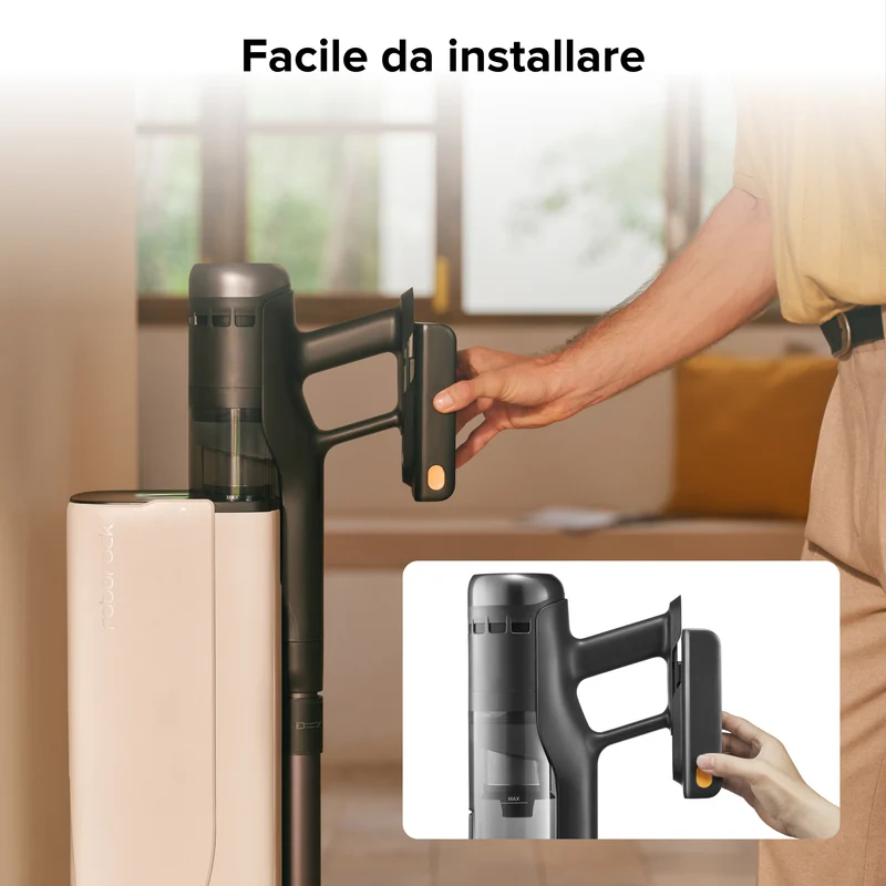 Batteria agli ioni di litio Roborock a 8 celle (2964 mAh) per H60 Hub Ultra / H60 Ultra – Alta capacità per un’autonomia prolungata, compatibile con aspirapolvere senza filo