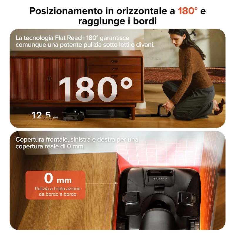 Aspirapolvere Roborock F25 ACE Pro per umido e secco con tecnologia di pulizia JetFoaming™