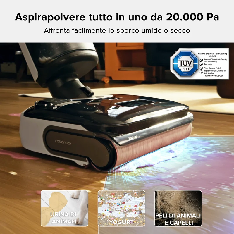 Roborock F25 aspirapolvere per umido e secco