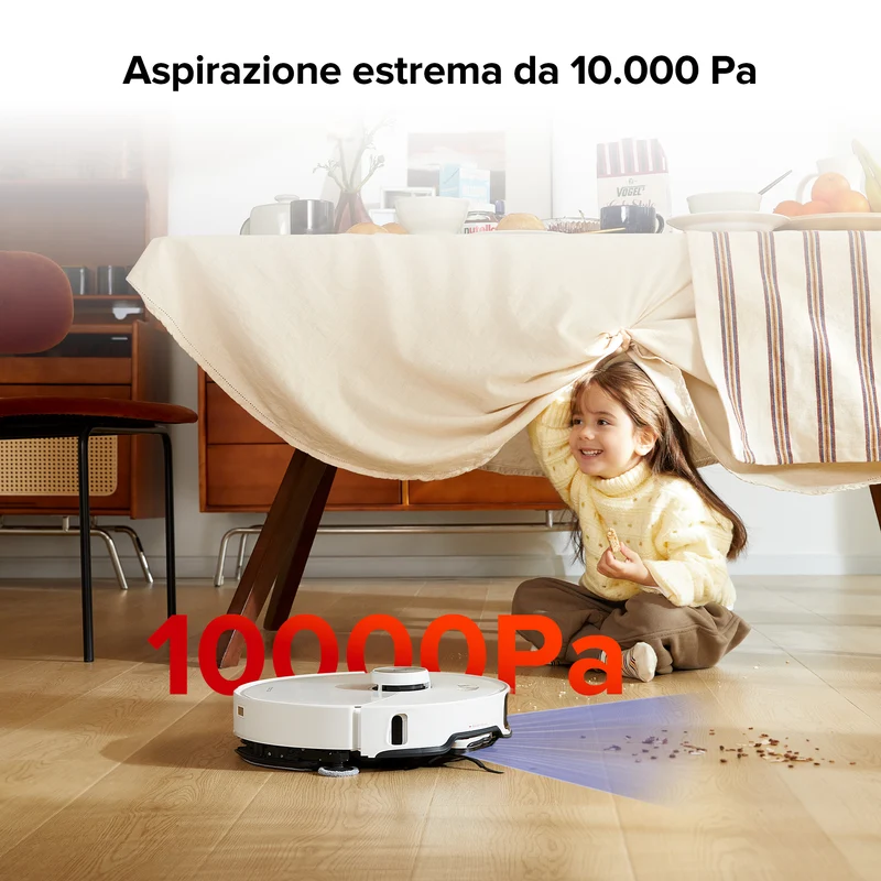 Robot aspirapolvere S8 MaxV Ultra con RockDock® Ultra 8 in 1