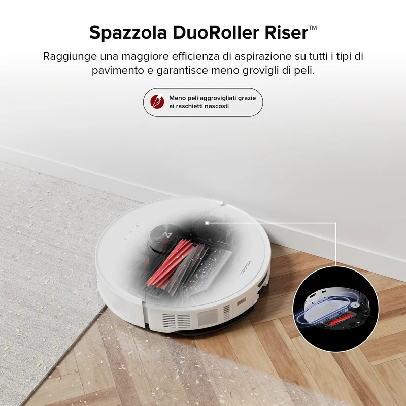 Robot aspirapolvere S8 MaxV Ultra con RockDock® Ultra 8 in 1