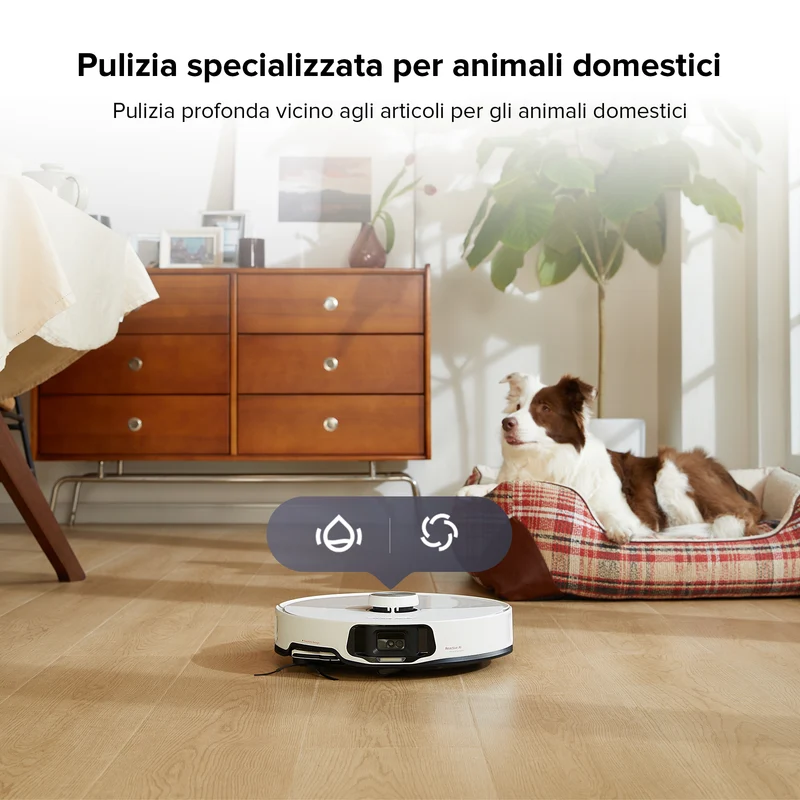 Robot aspirapolvere S8 MaxV Ultra con RockDock® Ultra 8 in 1