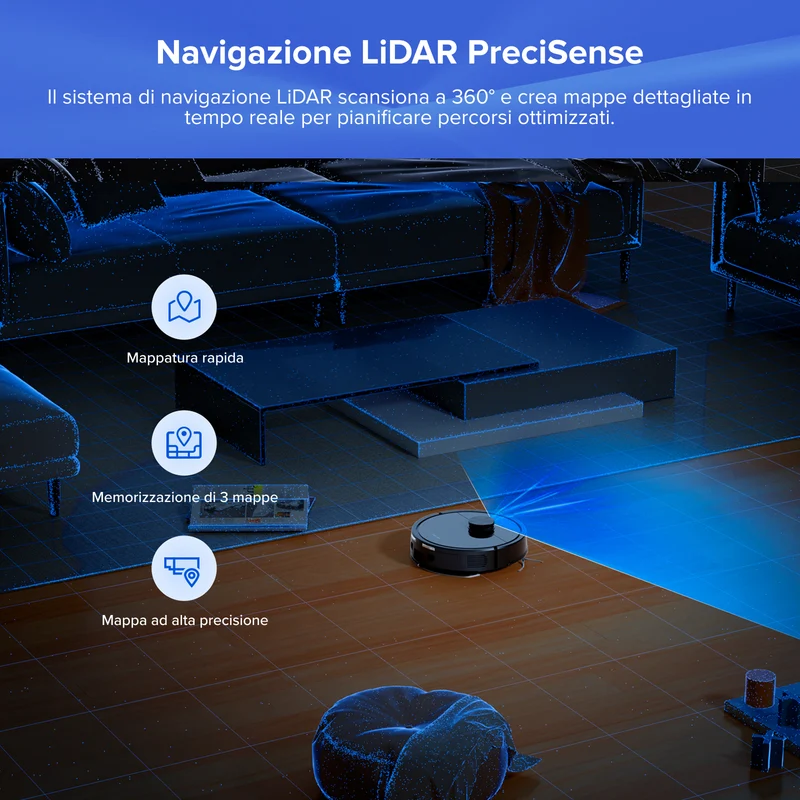 1- Roborock Q7 L5+ Robot Aspirapolvere – Upgrade del Q7 Max+