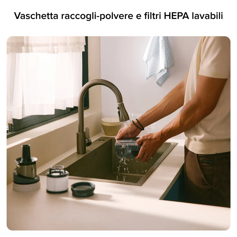 | Roborock H60 Aspirapolvere senza fili portatile