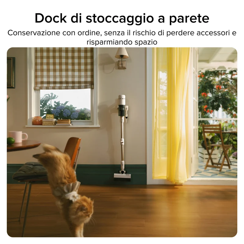 | Roborock H60 Aspirapolvere senza fili portatile