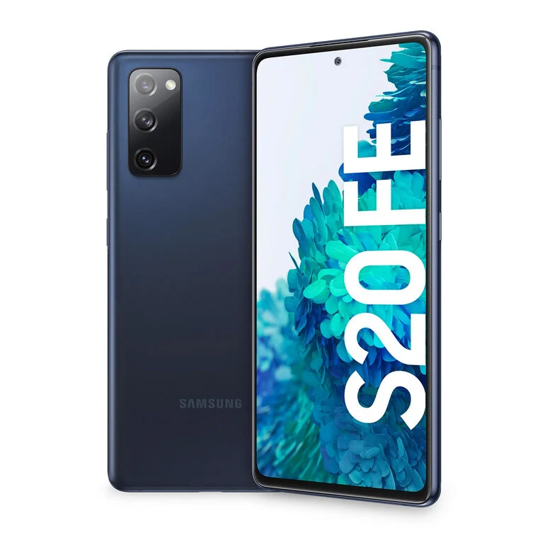 Samsung Galaxy S20 FE 4G, Processore Snapdragon 865, Display 6.5" Super AMOLED, 3 fotocamere posteriori, 128 GB Espandibili, RAM 6GB, Batteria 4.500mAh, Hybrid SIM, Cloud Navy