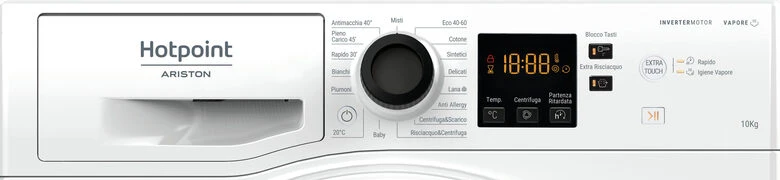 Hotpoint NF1044WK IT lavatrice Caricamento frontale 10 kg 1400 Giri/min C Bianco