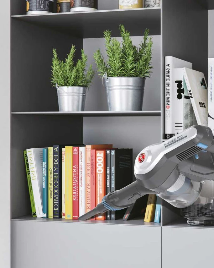 Hoover H-FREE 100 HF122PTA 011 Titanio Senza sacchetto