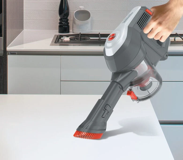 Hoover H-FREE 100 HF122AH 011 Titanio Senza sacchetto