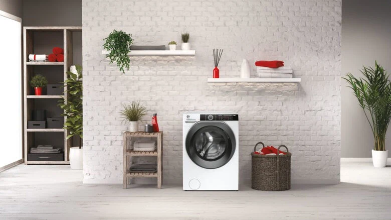 Hoover H-WASH 500 lavatrice Libera installazione Caricamento frontale 7 kg 1300 Giri/min A Bianco