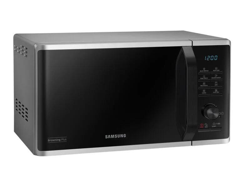 Samsung MG23K3515AS forno a microonde Superficie piana Microonde con grill 23 L 800 W Nero, Argento