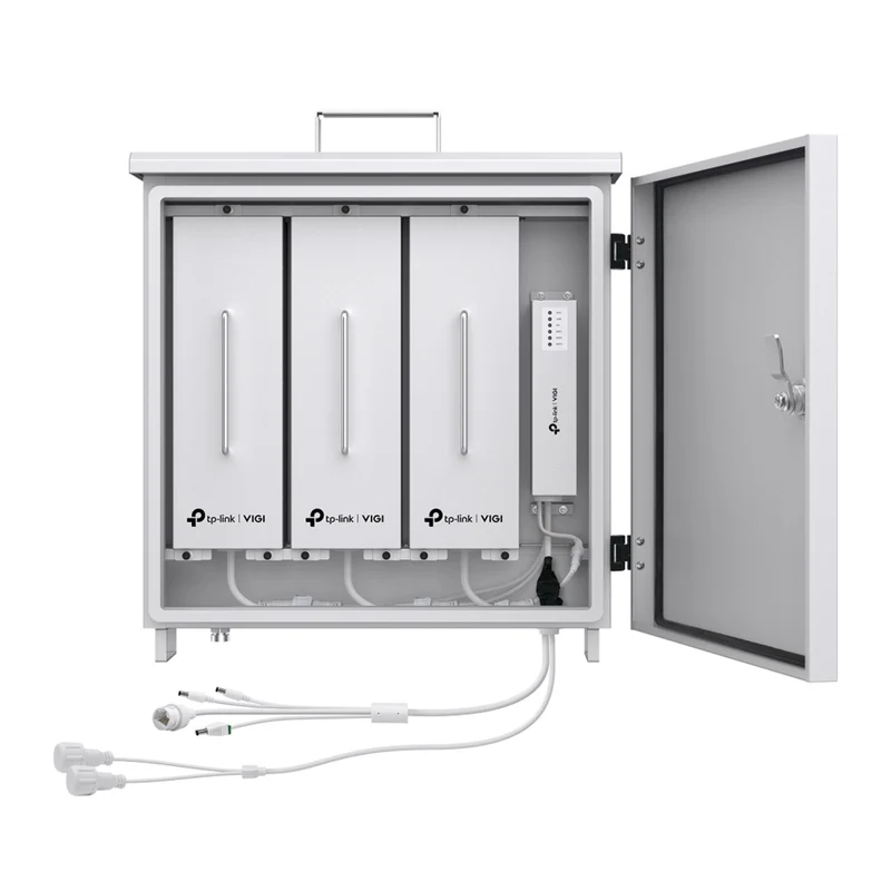VIGI PS90 - Controller Solare Intelligente con Batteria al Litio 1024Wh, MPPT, Gestione da Remoto e Protezione IP66 per Videosorveglianza Esterna - VIGI