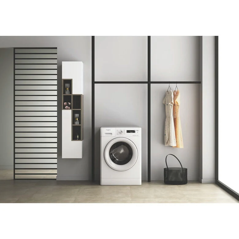 Whirlpool FFS P87 IT Lavatrice A Libera Installazione 8 Kg, 1200 Giri, Classe A-10%, Bianco, Inverter Display Vapore Refresh