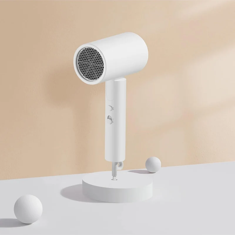 Xiaomi Asciugacapelli Compact Hair Dryer H101 1600W - Pieghevole e Potente - Phon da Viaggio, con Diffusore per styling, 2 livelli di Riscaldamento e Potenza - Pink/Rosa