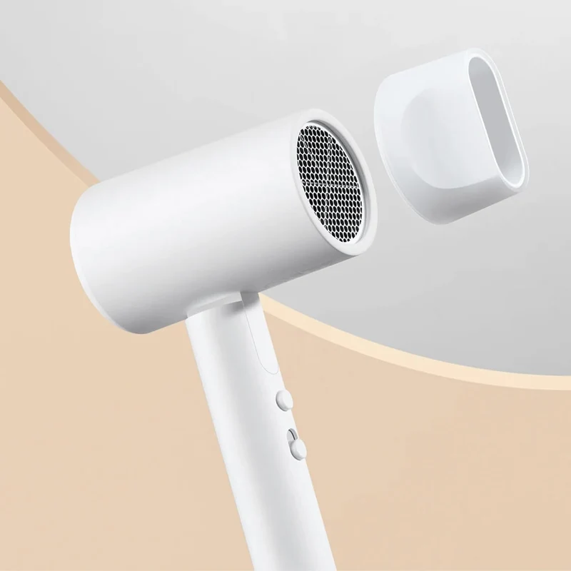 Xiaomi Asciugacapelli Compact Hair Dryer H101 1600W - Pieghevole e Potente - Phon da Viaggio, con Diffusore per styling, 2 livelli di Riscaldamento e Potenza - Pink/Rosa