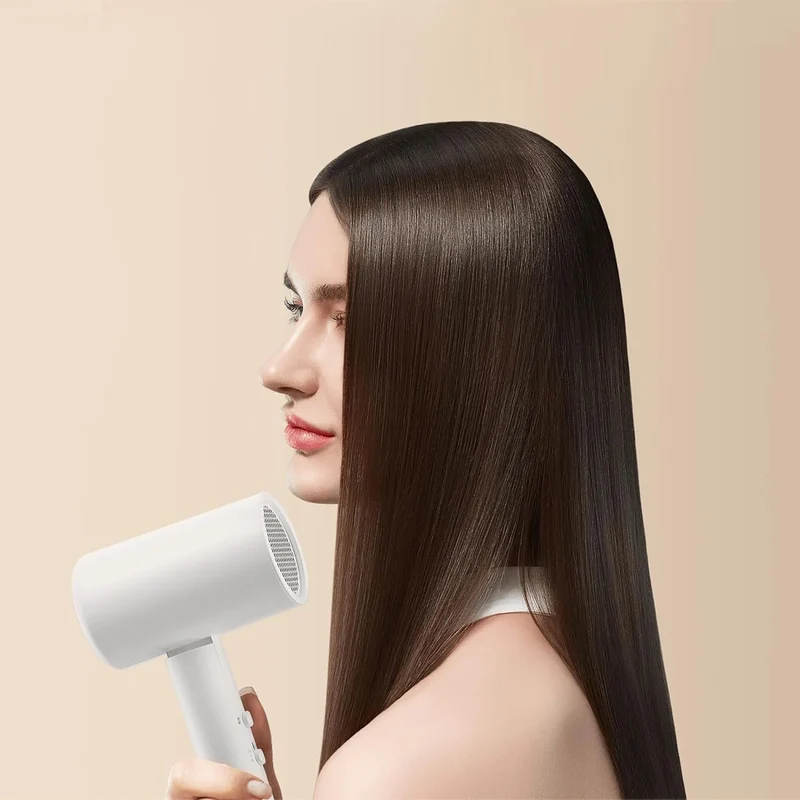 Xiaomi Asciugacapelli Compact Hair Dryer H101 1600W - Pieghevole e Potente - Phon da Viaggio, con Diffusore per styling, 2 livelli di Riscaldamento e Potenza - Pink/Rosa
