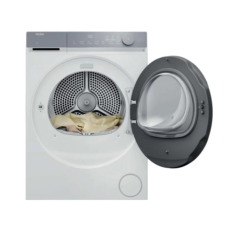 Haier HD100-C367U1 X Serie 7 Asciugatrice A Libera Installazione 10 Kg, Pompa Di Calore, Wi-Fi Smart, I-Time, Classe C, Bianco